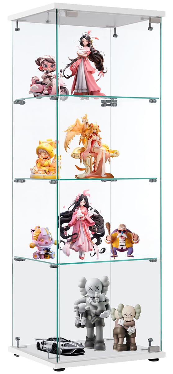 Amazon.co.jp: Kennkari コレクションケース 3段 4段 ガラス ショー